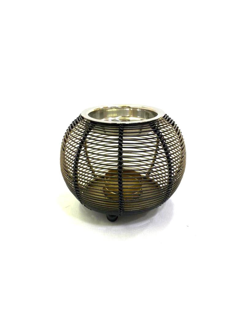 Oil Burner Metal Wire Candle Holders Décor Diffusor Home Office By Tamrapatra