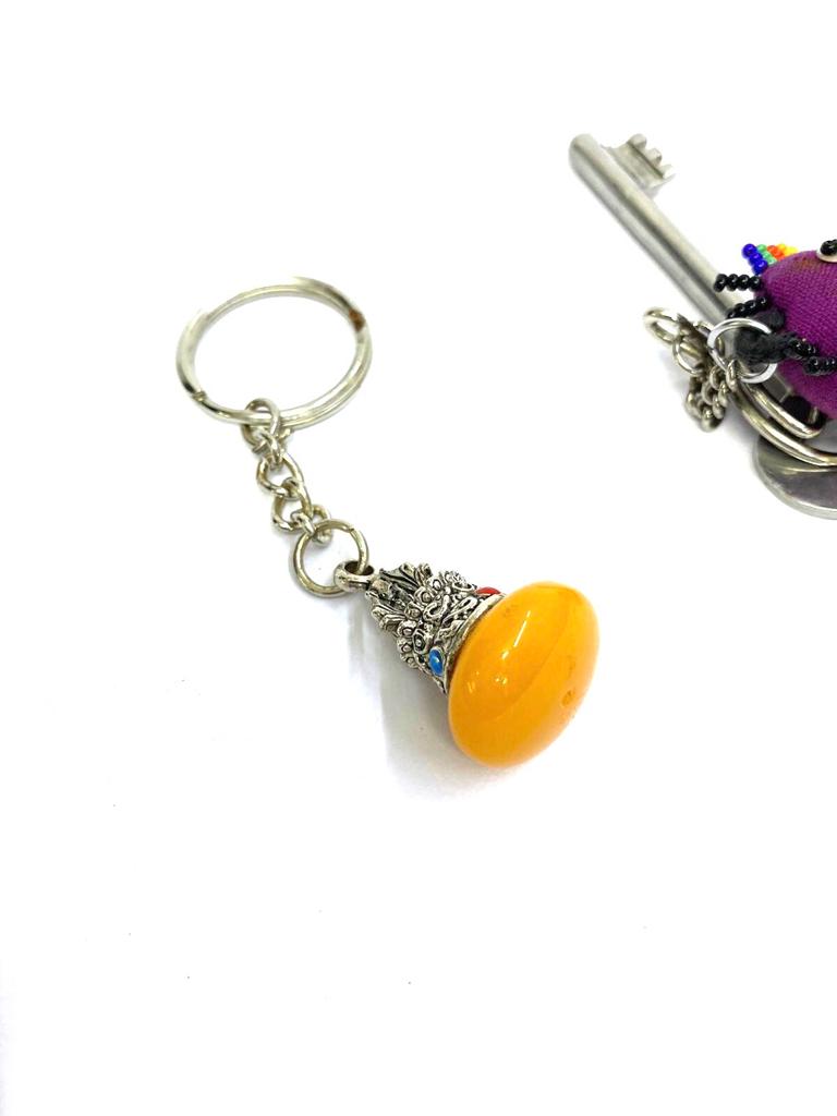 Designer Mix Keychains Gifts Horn Tooth Style In Various Shades By Tamrapatra