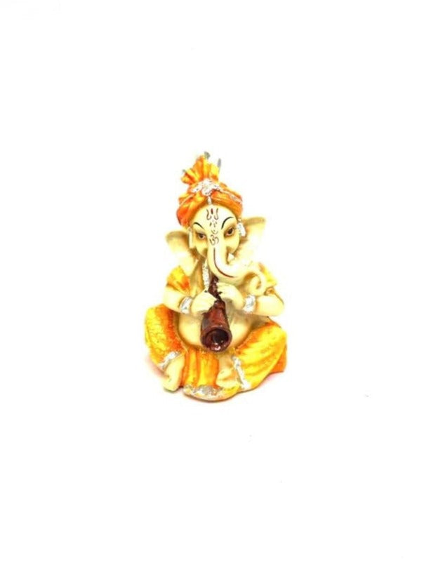 Ganesha Musicians Spiritual Artefacts Showpiece Classic Gifts By Tamrapatra