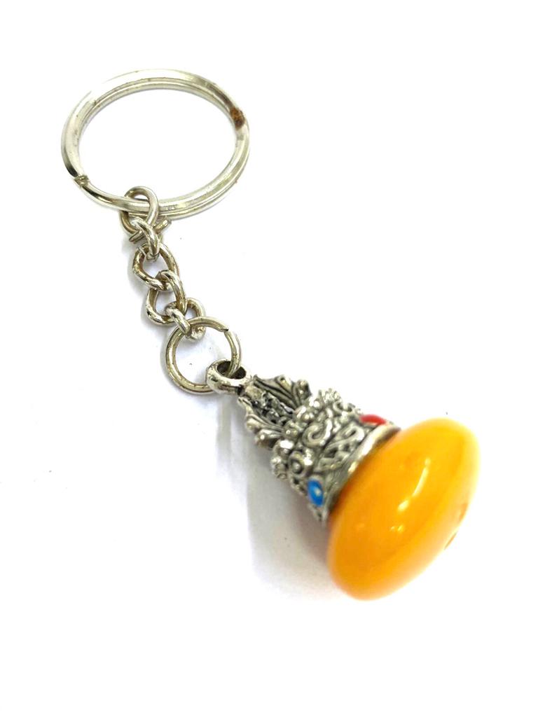 Designer Mix Keychains Gifts Horn Tooth Style In Various Shades By Tamrapatra