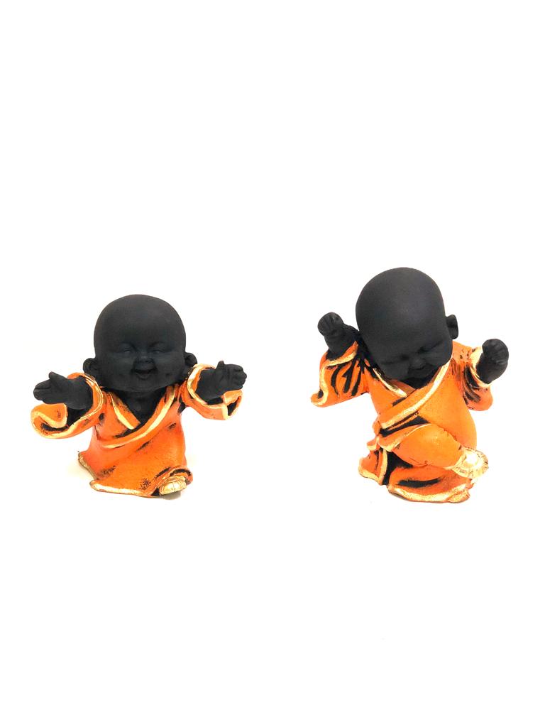 Baby Cute Monks Bring Them Home To Spread Happiness Set Of 2 By Tamrapatra