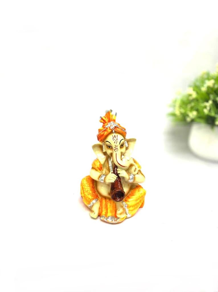 Ganesha Musicians Spiritual Artefacts Showpiece Classic Gifts By Tamrapatra