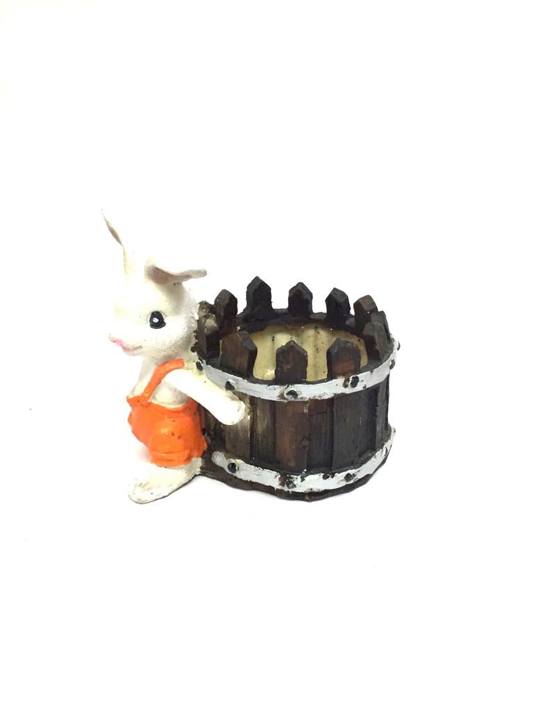 Adorable Rabbit Planters Exclusive Collectibles Garden Kids Room Tamrapatra