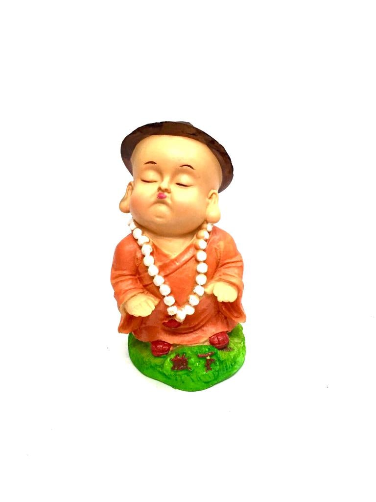 Designer Spiritual Monks Orange Designed To Suit Every Corner From Tamrapatra