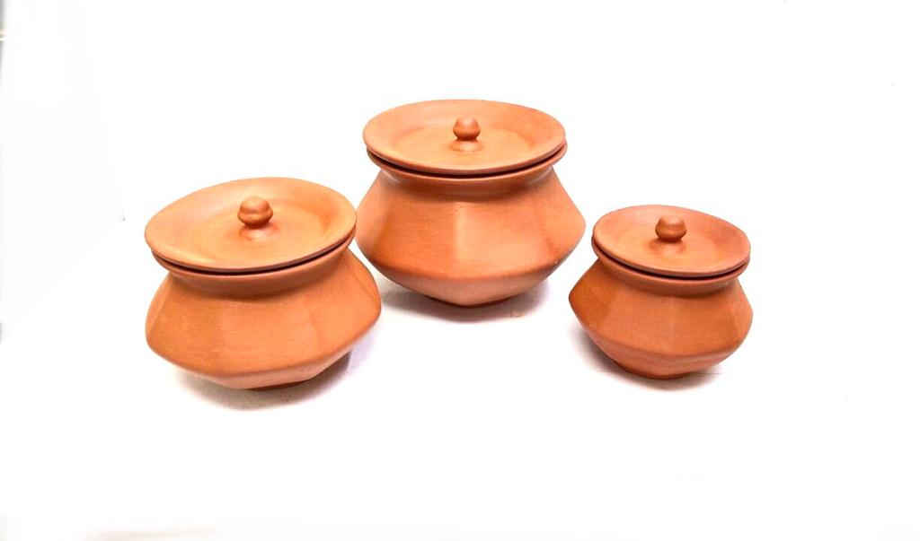 Earthenware Pahal Handi In Various Size Cooking Range Terracotta From Tamrapatra