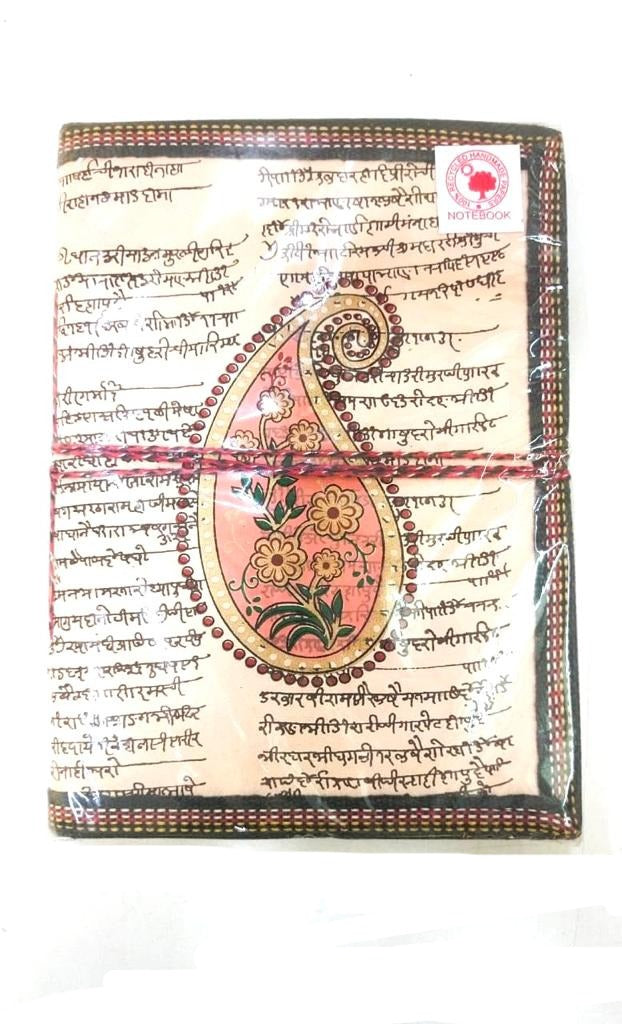 Indian Handcrafted Books Diary Recycled Handmade Paper Size XL Tamrapatra