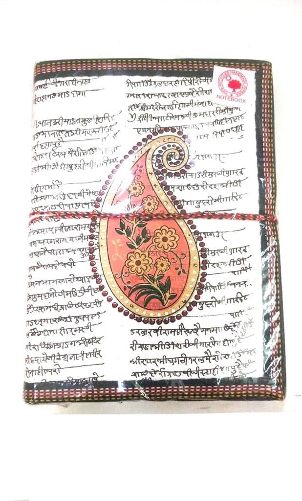 Indian Handcrafted Books Diary Recycled Handmade Paper Size XL Tamrapatra