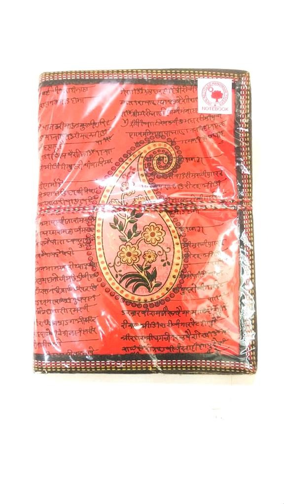 Indian Handcrafted Books Diary Recycled Handmade Paper Size XL Tamrapatra