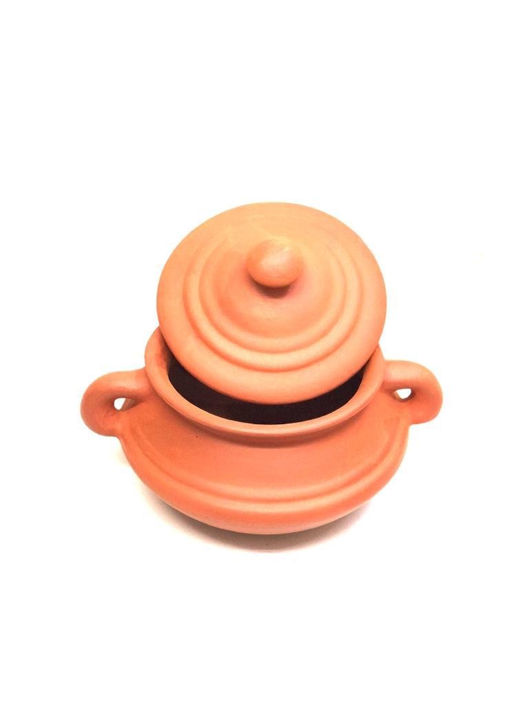 Patila Handi With Handles Handcrafted Earthen Cooking Vessels Tamrapatra