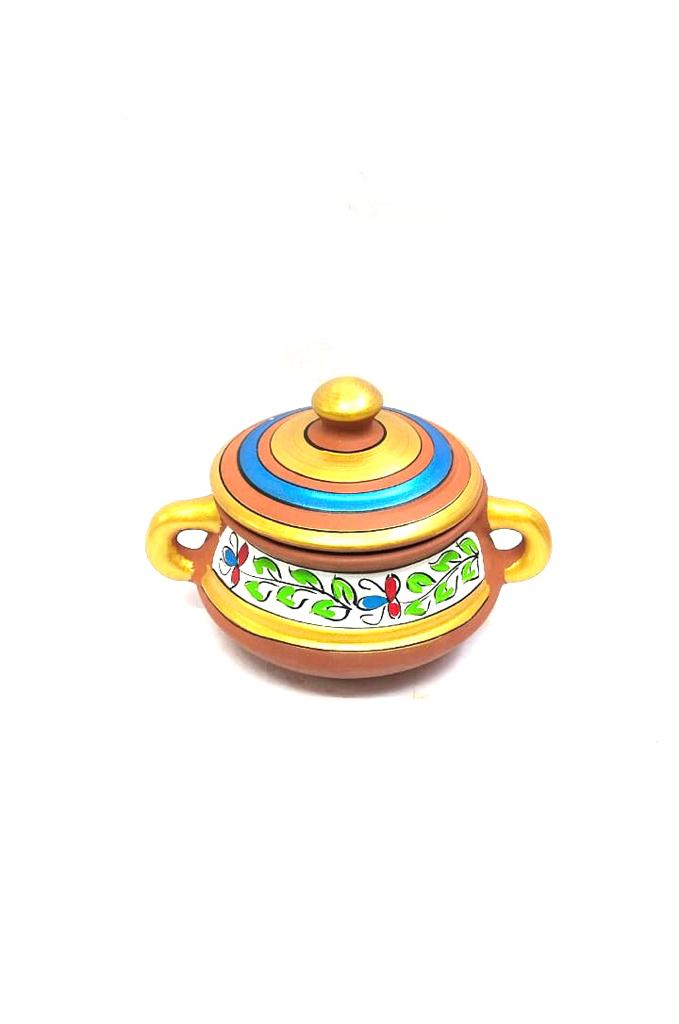 Patili Hand Painted Earthenware Cookware Utensils Delicious Food By Tamrapatra