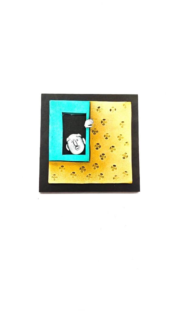 Quirky Faces Peeping Out From Windows Modern House Interiors By Tamrapatra