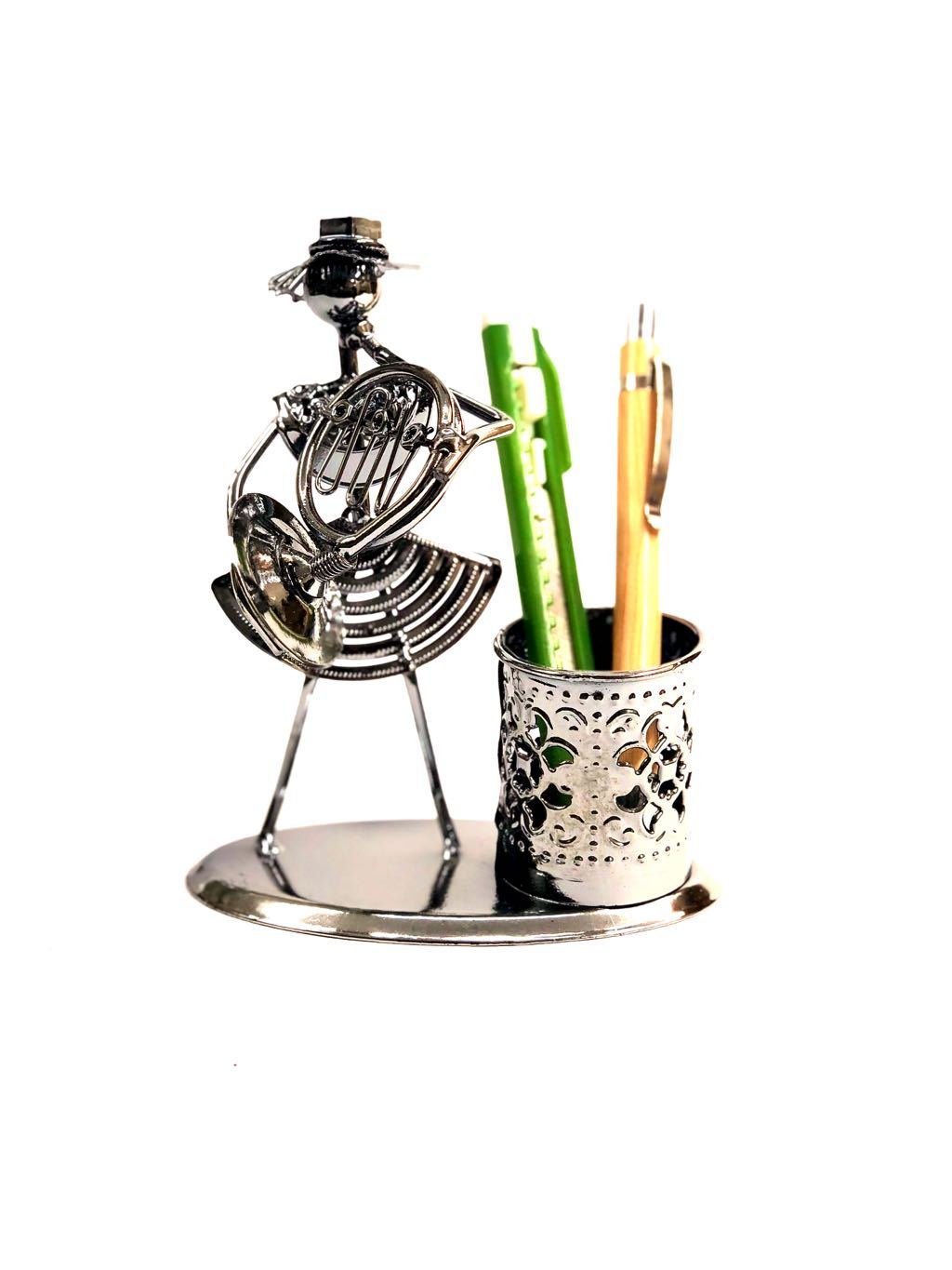Pen Holder Based On Musical Theme Office & Desk Utility Gifts Tamrapatra