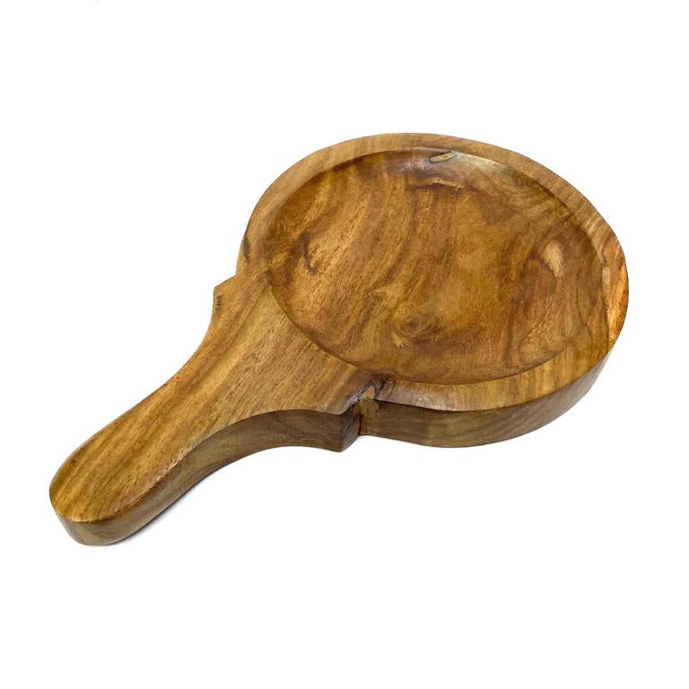 Wooden Platters To Serve Pizza Snacks Multipurpose Easy To Handle Tamrapatra - Tamrapatra