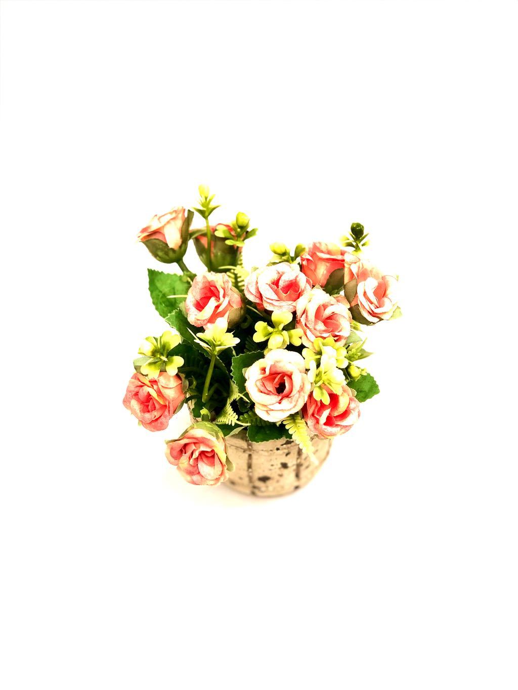 Barrel Style Small Lovely Rose Plant In Different Shades Gifts Tamrapatra