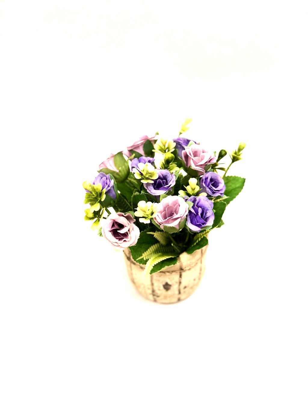 Barrel Style Small Lovely Rose Plant In Different Shades Gifts Tamrapatra