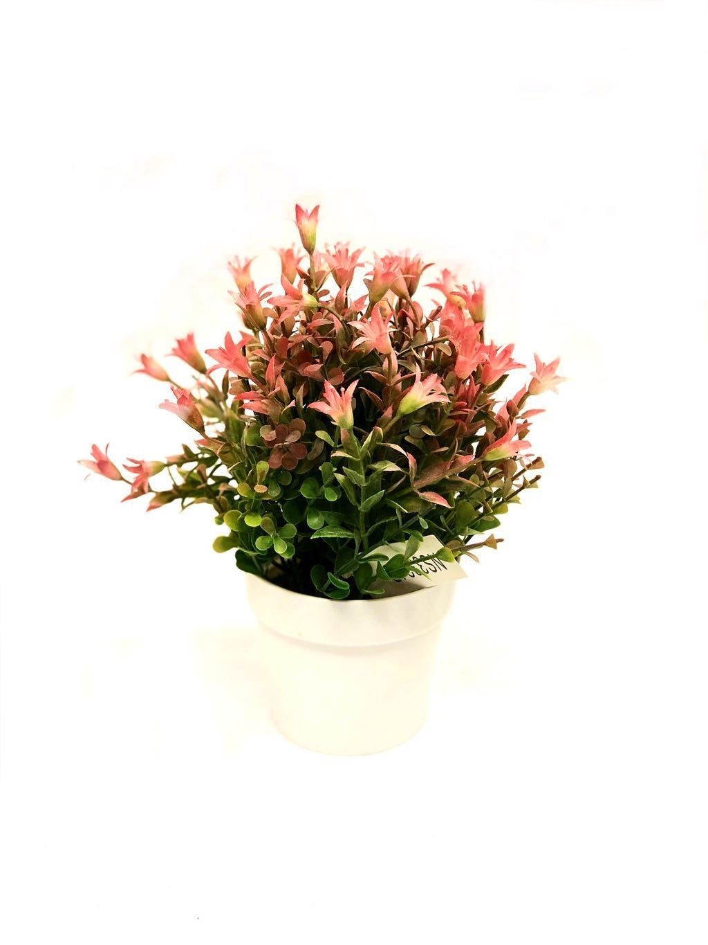Home Decor Artificial Bell Flower Plants With Extraordinary Shades Tamrapatra