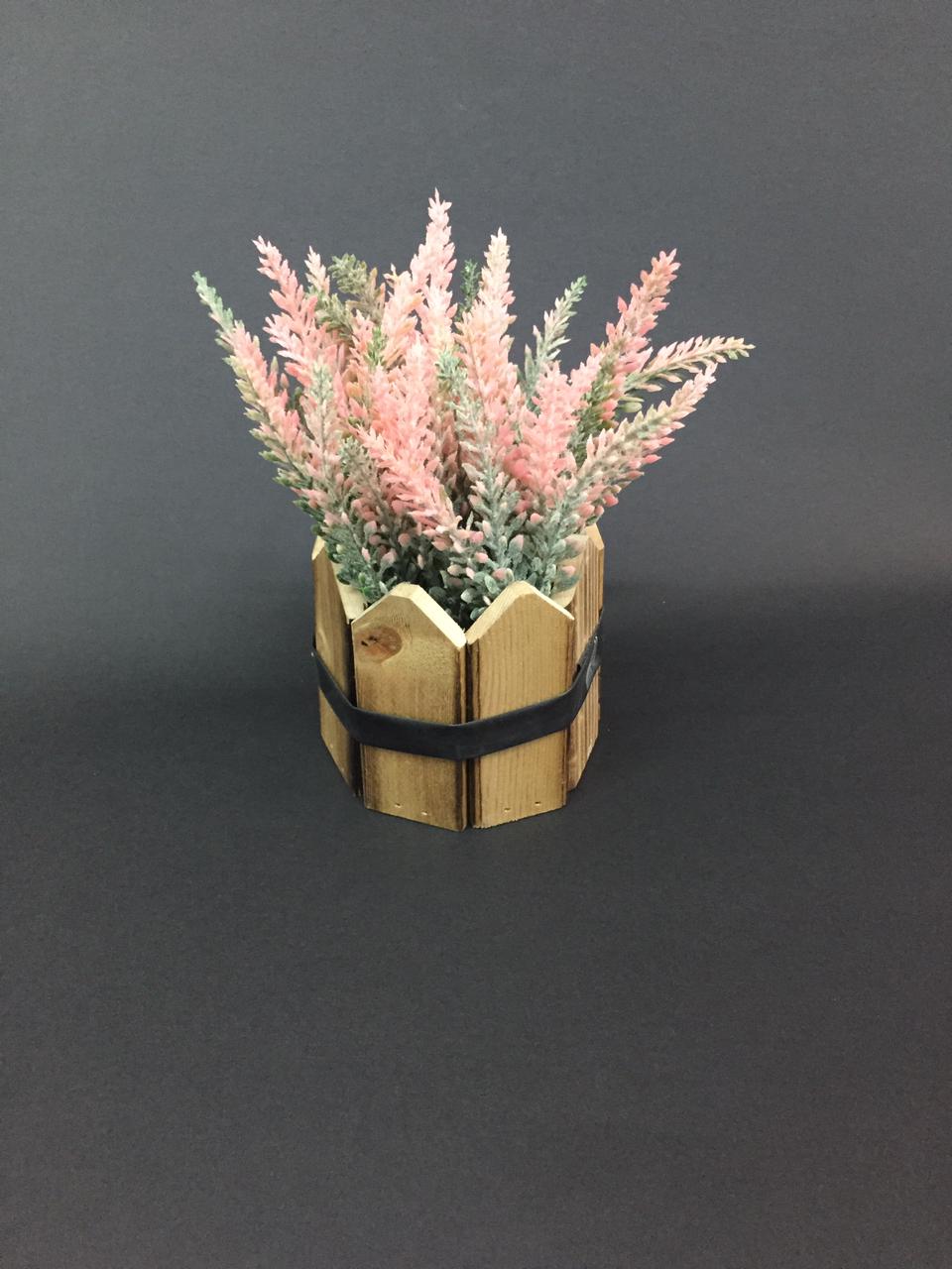 Wooden Threaded Artificial Plants In Various Color Selection Garden Tamrapatra