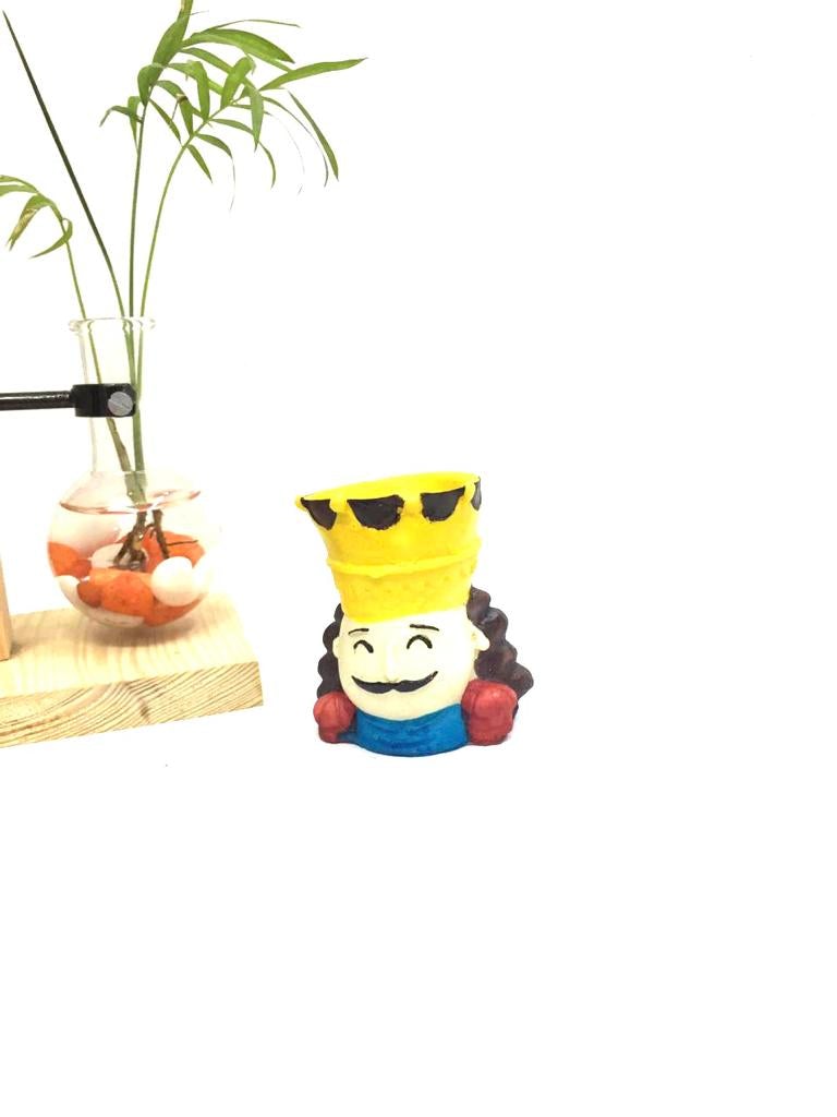 Sweet Planters With Attractive Artificial Plant Decoration For Home Office Tamrapatra