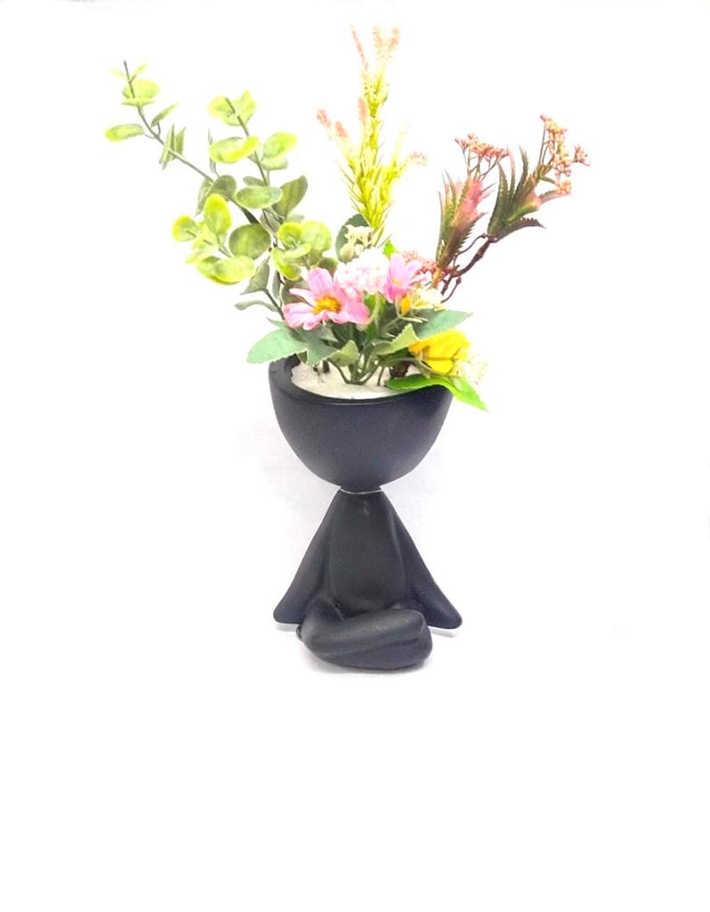 Adorable Planters Human Figures For Home Décor In Various Models Tamrapatra