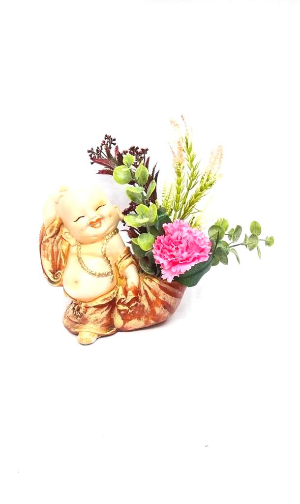 Beautiful Monks In Sweet Planters Collection Brings Happiness From Tamrapatra