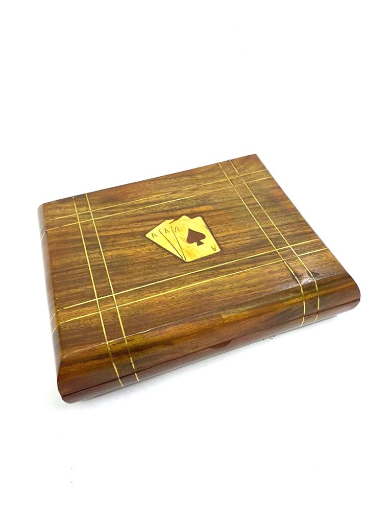 Playing Cards Wooden Storage Box Exciting Designs To Showcase By Tamrapatra