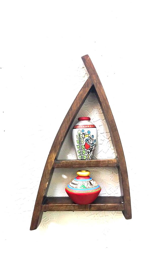 2 Pots Décor Wooden Hanging A Style To Enhance Your Walls By Tamrapatra