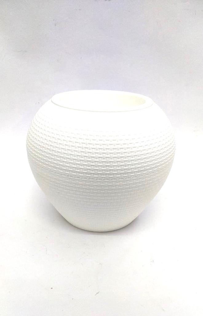 Planters Pot For Natural & Artificial Plants Decoration Unique Shape Tamrapatra