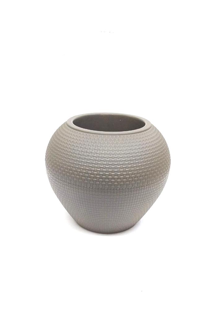 Planters Pot For Natural & Artificial Plants Decoration Unique Shape Tamrapatra