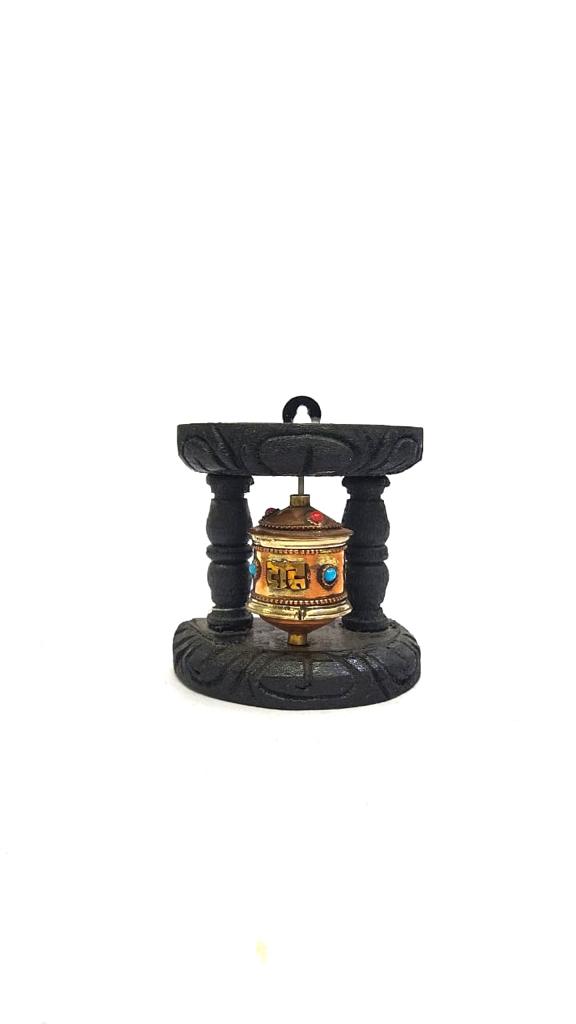 Prayer Wheels In Various Designs Spiritual Collection Brass Artware By Tamrapatra