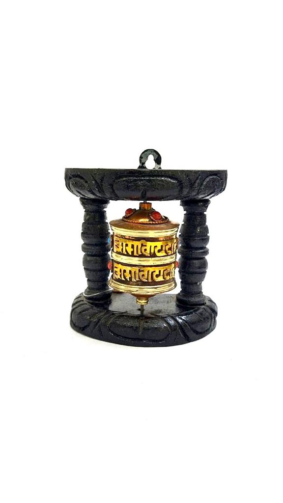 Prayer Wheels In Various Designs Spiritual Collection Brass Artware By Tamrapatra