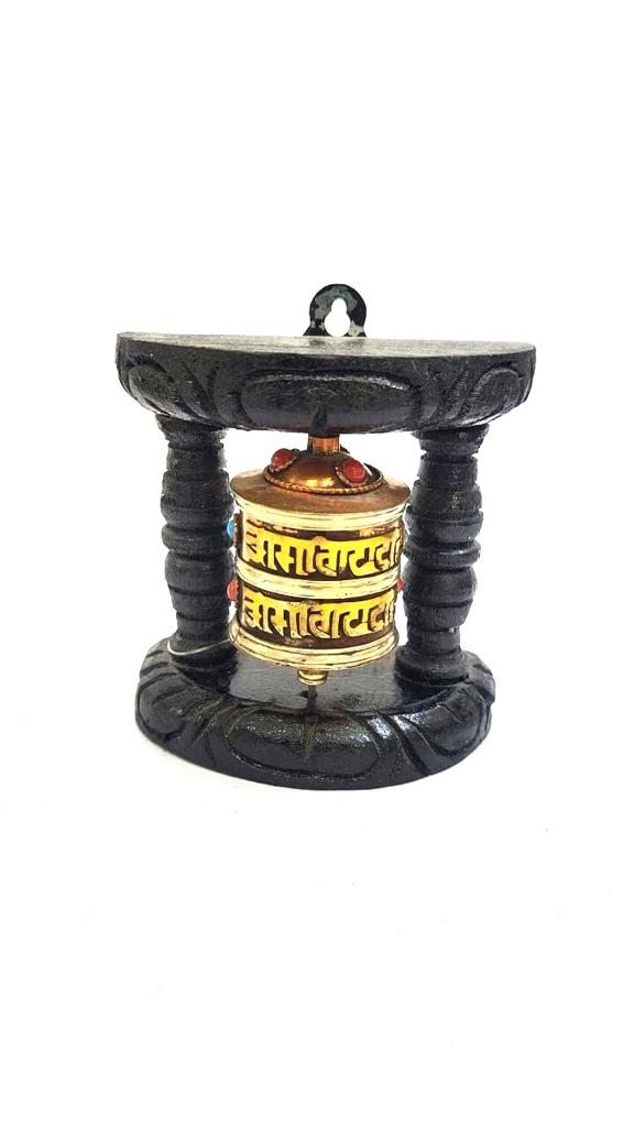 Prayer Wheels In Various Designs Spiritual Collection Brass Artware By Tamrapatra