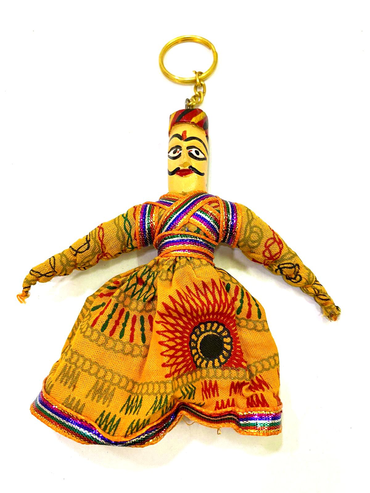 Puppet Keychains Male In Various Shades Souvenir Gifts Traditional Tamrapatra