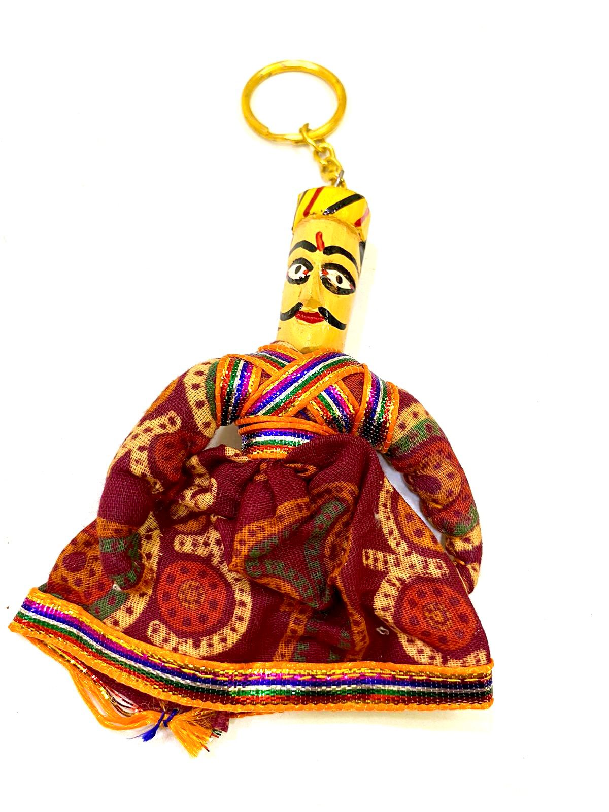 Puppet Keychains Male In Various Shades Souvenir Gifts Traditional Tamrapatra