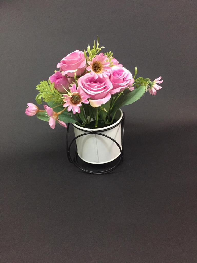 Beautiful Flower Pots In Classic Black Stand Creative Home Additions Tamrapatra