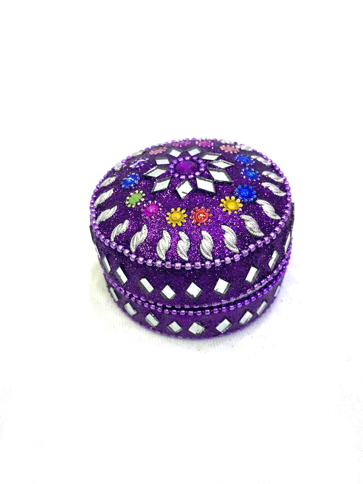 Jewelry Box In Beautiful Shiny Shades Storage Ideas Handcrafted From Tamrapatra