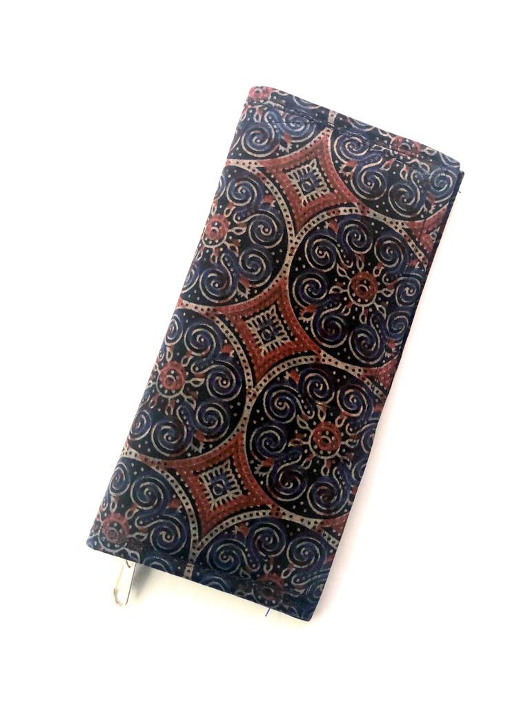 Traditional Indian Print On Purse Clutch For Keeping Your Valuables By Tamrapatra