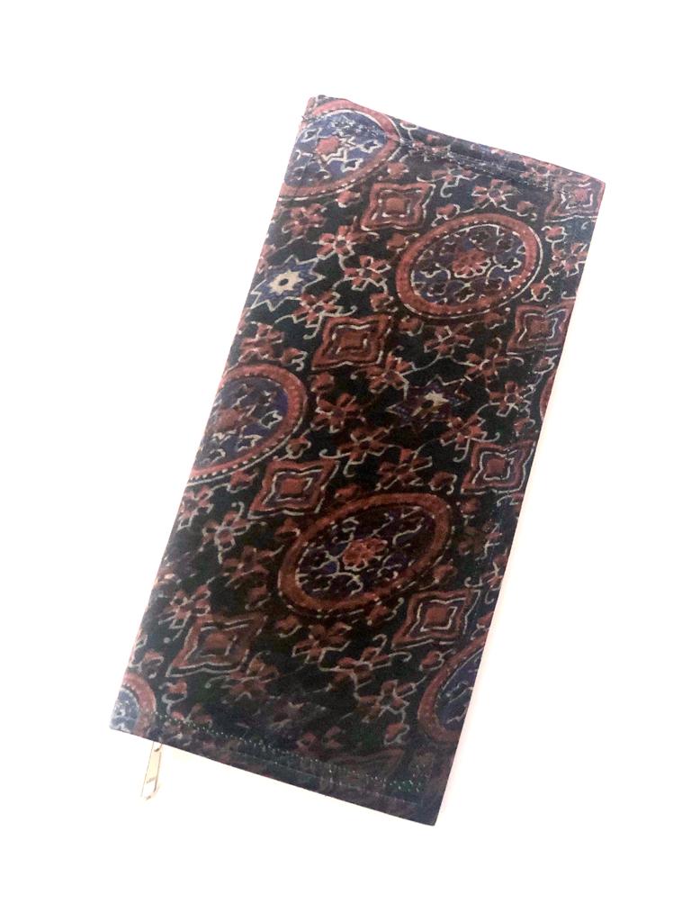 Traditional Indian Print On Purse Clutch For Keeping Your Valuables By Tamrapatra