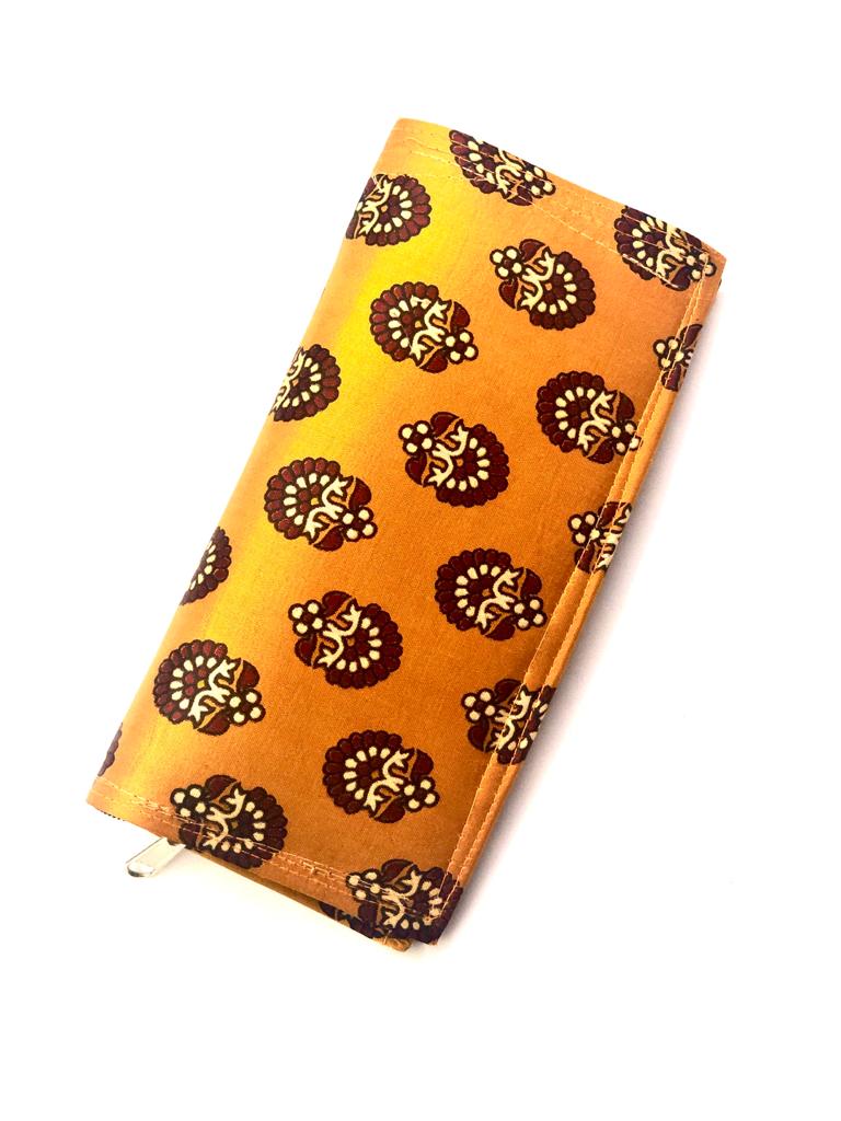 Traditional Indian Print On Purse Clutch For Keeping Your Valuables By Tamrapatra