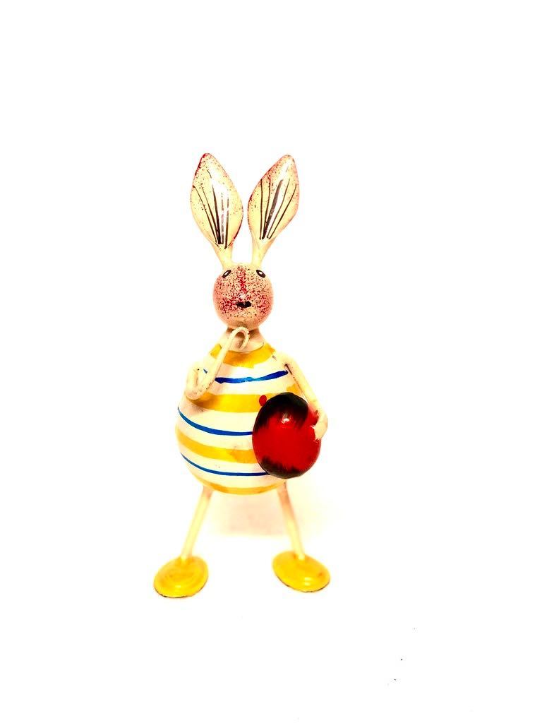 Rabbit Sparkling With Joy Exclusive Metal Artifact Tamrapatra - Tamrapatra