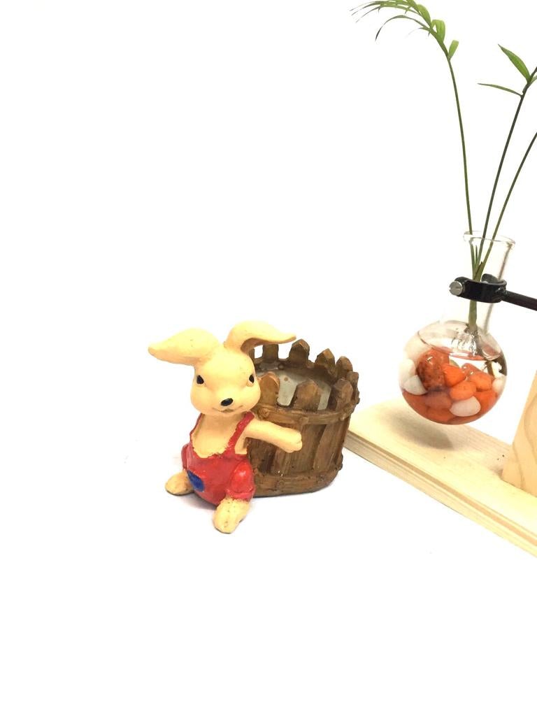 Adorable Rabbit Planters Exclusive Collectibles Garden Kids Room Tamrapatra