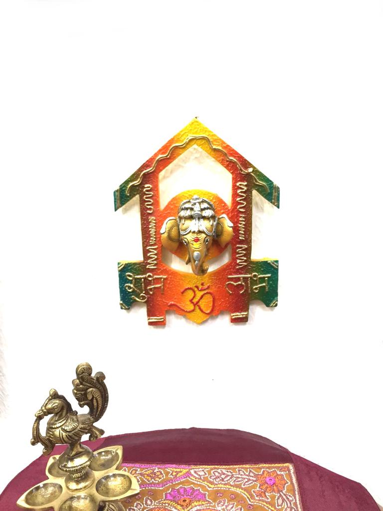 Various Style Ganesha Frame Hanging Resin Outdoor Indoor Entrance By Tamrapatra