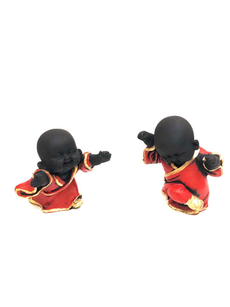 Baby Cute Monks Bring Them Home To Spread Happiness Set Of 2 By Tamrapatra