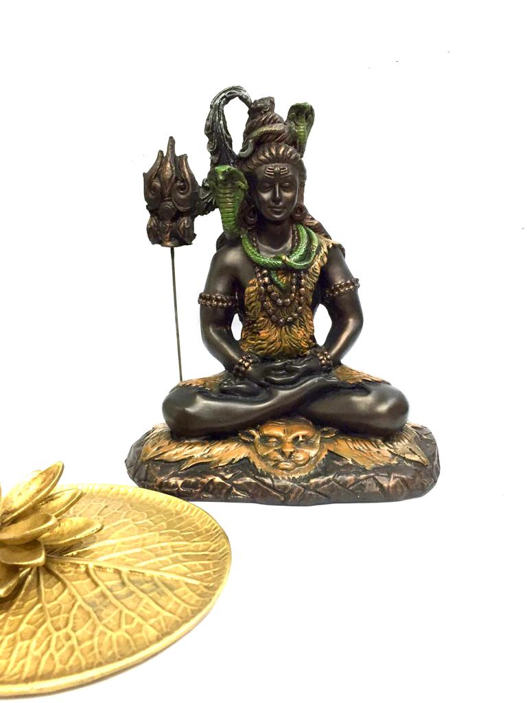 Shiva Statue Devotional Theme Spiritual Statues Masterpiece From Tamrapatra