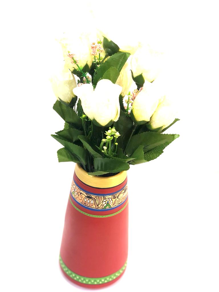 Big Garden Rose Flower Bunch Sticks Décor Garden Artificial Plants By Tamrapatra