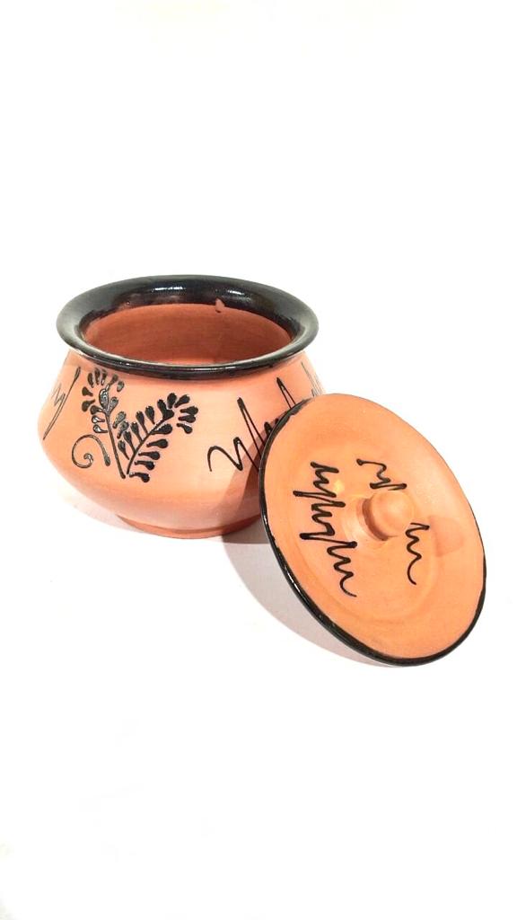 Round Handi Glazed In Various Sizes Beautiful Cooking Utensils By Tamrapatra