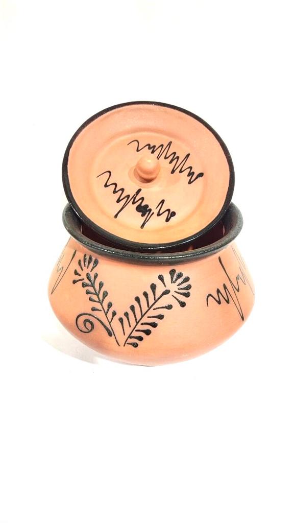 Round Handi Glazed In Various Sizes Beautiful Cooking Utensils By Tamrapatra