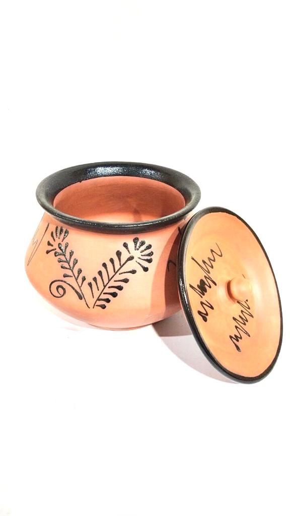 Round Handi Glazed In Various Sizes Beautiful Cooking Utensils By Tamrapatra
