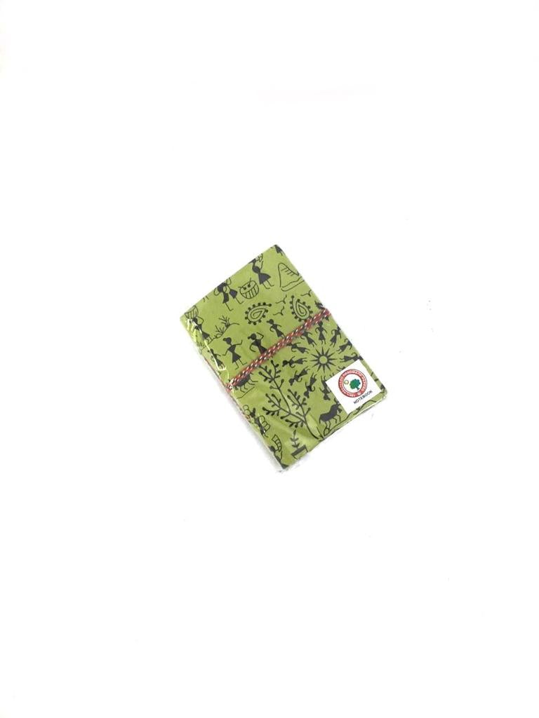 Indian Handcrafted Diary With Exclusive Warli Eco Friendly Size S By Tamrapatra