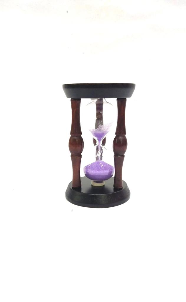 Hour Glass Sand Timers In Various Shades Exclusive Nautical Handcrafts Tamrapatra