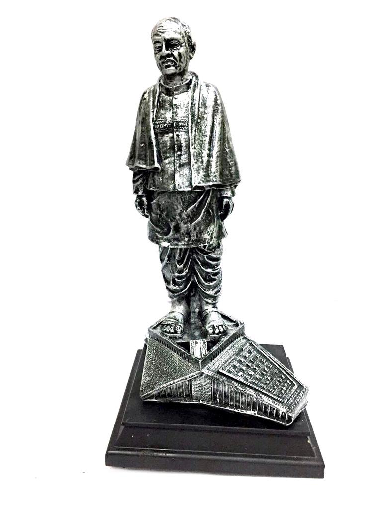 Gray Shade Sardar Vallabhbhai Patel Stature Resin Must Buy Art By Tamrapatra
